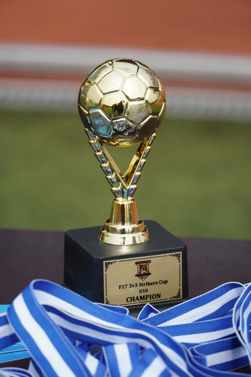 Players taking part in the World Cup themed F17 3v3 Strikers Cup