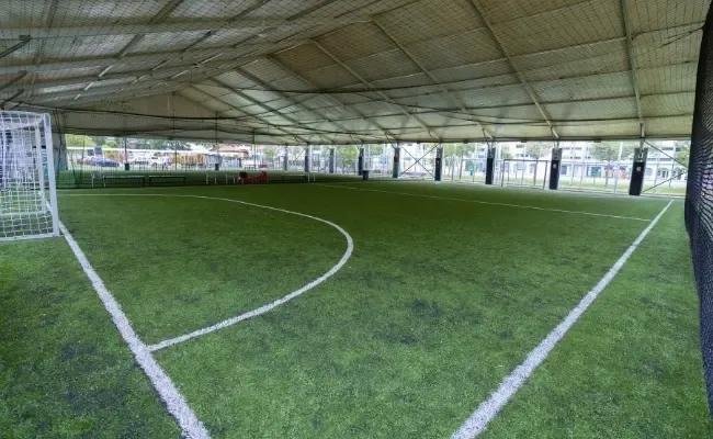 F17 football training at CharisTurf in Singapore
